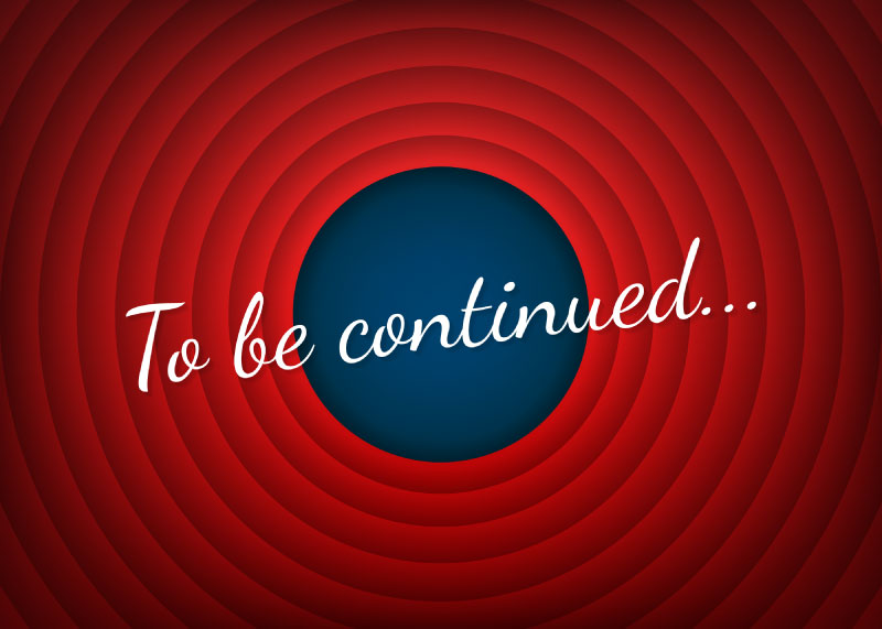 Word art: To be continued