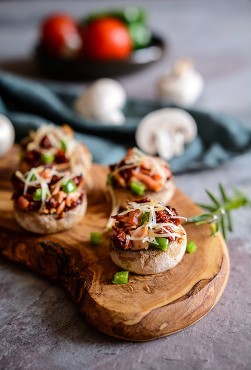 stuffed mushrooms
